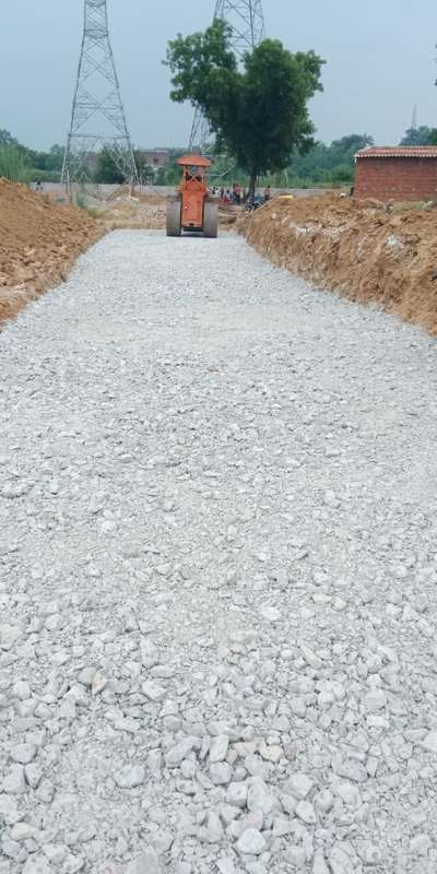 road work #roadwork #wbm #Bitumin #dust #govtproject #workingtym #Contractor #constructionsite