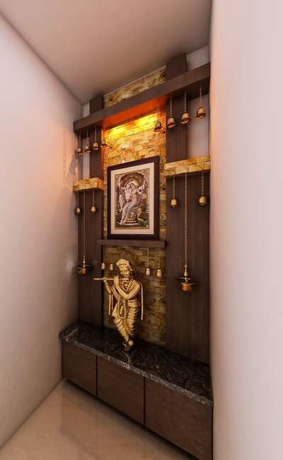 Kerala MINIMAL Pooja room design  #Poojaroom #poojaroomdesign #architecturedesigns