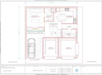 1 bhk + 2 shop in front 
West facing floor plan as per vastu
 #FloorPlans  #HouseDesigns  #arxhitextsintrivandrum  #Architect