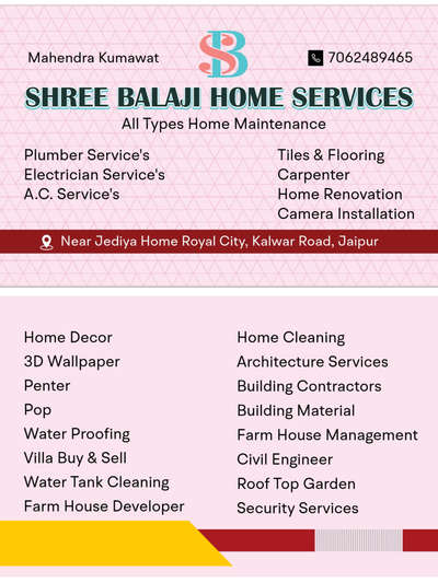 All Types Home services In All India