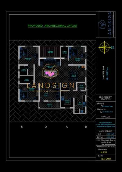 2D residential building plan for our Client.

Description - Residential Building Plan
Type - 3BHK
Area - 2020 square feet 

#houseplans #floorplans #2dplan #homeplans #2dview #3dview #houserenovation #housedesign #homedesign #interiordesign #homedecor #interiordecor #interiorstyling  #houserenovation #housedesign #kitchendesign #homedesign #architecturedesign #renovation #luxuryhomes #customdesign #uniquedesign #keralahomedesigns #keralahomeconcepts #keralahomeplans #keralahome #keralaveed #keralahomemodels #keralatraditionalhome #ContemporaryHouse #ContemporaryDesigns #comtemporary #landsigninteriors