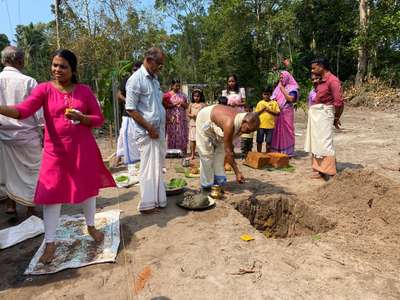 One of our new project Stone laying at Cherthala 
 #ContemporaryHouse  #tropicalhouse  #ContemporaryHouse  #semi_contemporary_home_design  #ContemporaryDesigns  #tropicaldesign  #homecostruction  #constructionsite  #contemporaryhomes  #budget_home_simple_interi  #budgethomes  #budgethomeplan