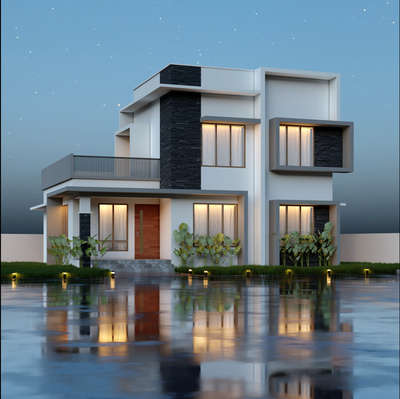 3bhk house. Total area 1250 sqft. 
#ContemporaryHouse #modernhome #modernelevation #Minimalistic