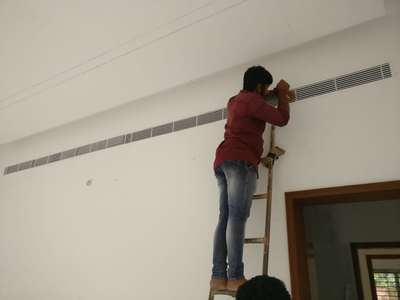 ceiling concealed air conditioning cheyyoo.. ഇൻ്റീരിയർ മനോഹരമാക്കൂ...🏠 

 #എയർകണ്ടീഷൻ  #Architectural&Interior 
#ceilingdesign  #centralised vrf system