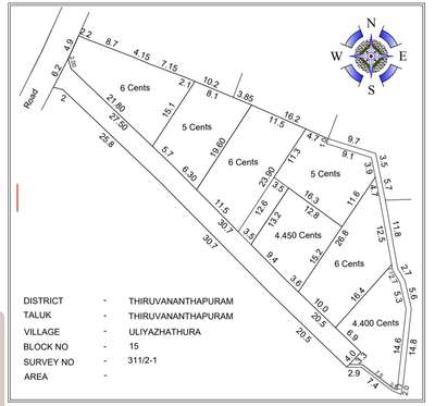 #House plot #4cent plot #small plot #trivandrum land