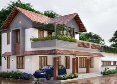 #New Design #Renovation

#Area : 2403 sq ft

#Design Concepts : Seetha Luxmi

#Location : Nedumudy, Alappuzha

#Client : Saran & Sree Luxmi
