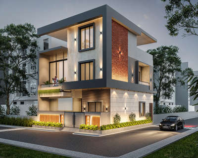 Exterior design on 3d.
City- Bhopal.