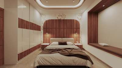 #MasterBedroom #3d #IndoorPlants #InteriorDesigner