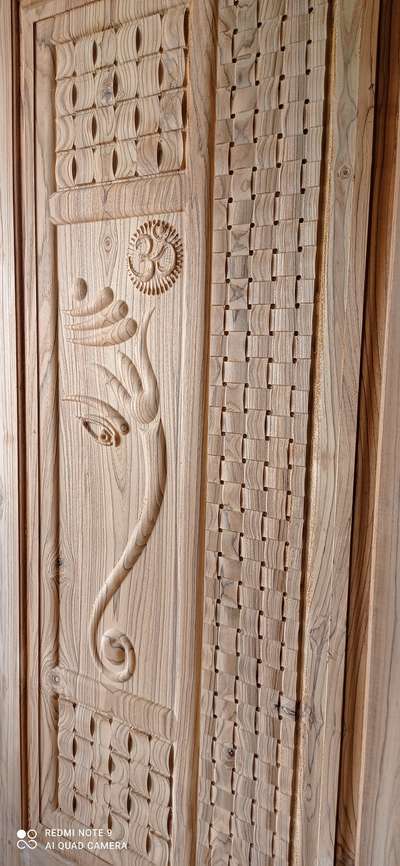 #cncwoodcarving  new teak door