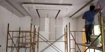 gypsum design falls ceiling works 
contact  9961813567