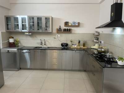 Stainless steel modular kitchen