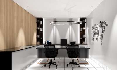 Director cabin 
Commercial design 
 #officedesign  #3d  #study/office_table  #commercialdesign