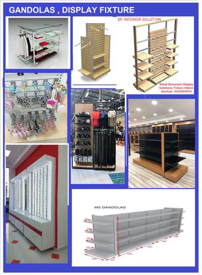Showroom display fixture Interior