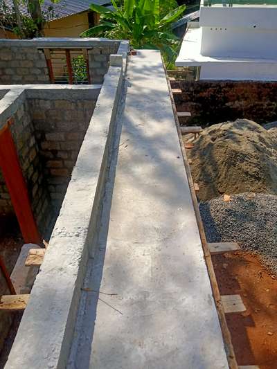 site:  #Kollam  #cherumoodu #1785sqfthouse #lintel  #concrete  #complete