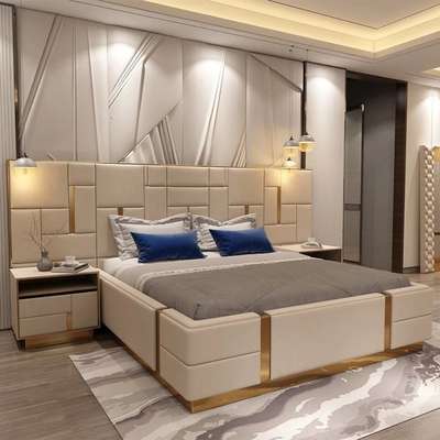 luxury bedroom design  #MasterBedroom  #BedroomDesigns  #LUXURY_BED  #WoodenBeds  #ModernBedMaking