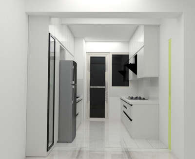 white kitchen