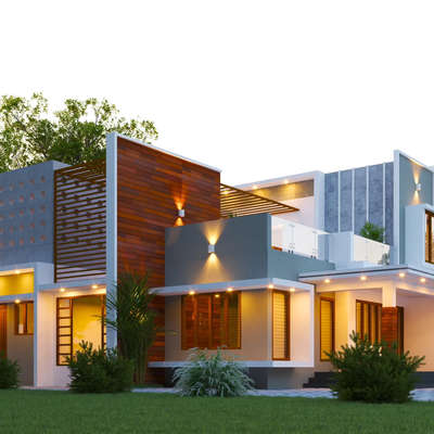 new work.... #exteriordesigns  #moderndesign   #ElevationDesign  #Contractor  #HouseConstruction