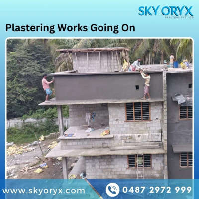 Plastering works going on...

Client: Mrs. Ambili Ravi
Area: 2300sqft.

For more details
☎️ 0487 2972999
🌐 www.skyoryx.com

#skyoryx #builders #buildersinthrissur #house #plan #civil #construction #estimate #plan #elevationdesign #elevation #quality #reinforcedconcrete  #excavation #newhome