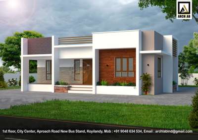 #exteriors #elevation #3Delevation #modernhouses #contemporary #archlab_architects_engineers #keralahomedesignz