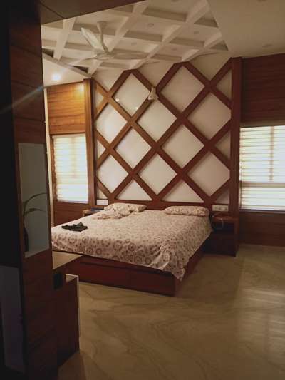 Wood work in bed room