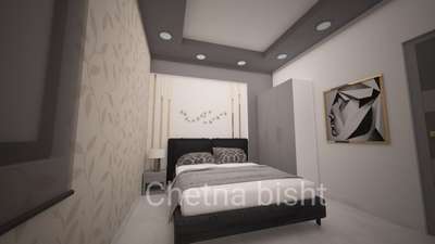 guest bedroom 3ds max render