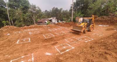 Site marking completed and excavation in progress. Precise layout marking ensures accurate foundation placement and a strong start to the construction phase.