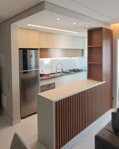 kitchen interior design #KitchenIdeas  #ModularKitchen  #WoodenKitchen  #LShapeKitchen  #KitchenInterior  #KitchenLighting