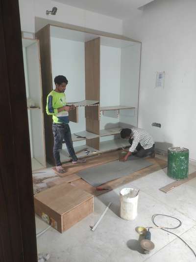 wardrobe design work at Bhopal site