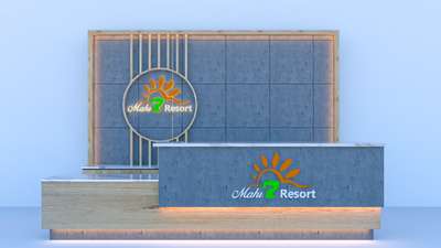 Reception area design Hotel Mahi Resort Sikar Rajasthan