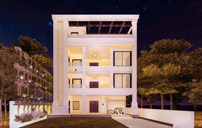 House elevation [infieldarchitects] - amalprobir 

 #architect  #architecturedesigns  #Architectural&Interior  #exteriordesigns  #exterior_Work  #Excavation #exterior3D