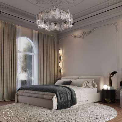 Elegant bedroom  ✨ #InteriorDesigner  #newdesigin  #3drender  #trandingdesign