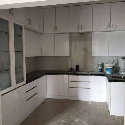 Designed kitchen in minimal budget @ Sarjapura, Bangalore.