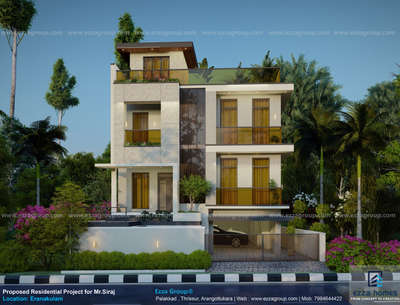 Proposed Residential Project for Mr.Siraj
Location: Eranakulam

#ezzahomes #renovation #ezzagroup #construction #keralahomes

Ezza Homes 
From Concept to Creation