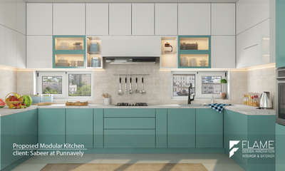 flamedesign 9995529717 #KitchenIdeas  #KitchenCabinet #ModularKitchen