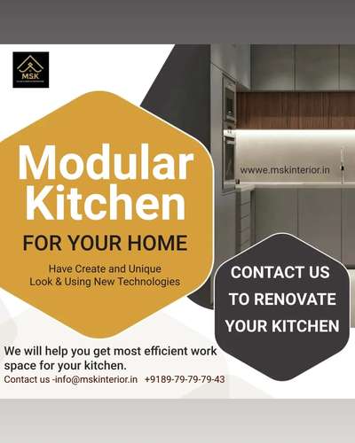 All Type of Modular Kitchen with high quality material and quality checks