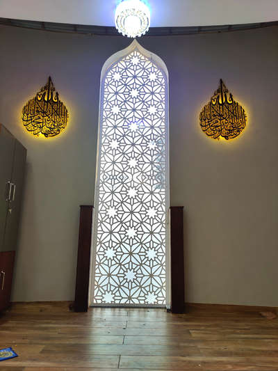 #InteriorDesigner #mosquedesign#saintgobainglass#Cncdesign