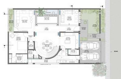 *2D Home plan*
Home plan with furniture layout