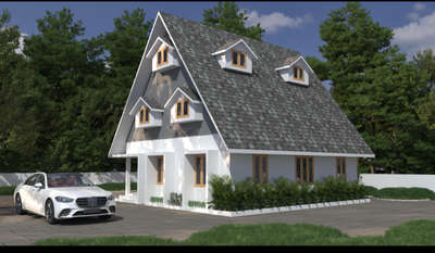 Colonial Design house at Punalur