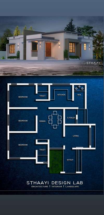 3BHK HOME EXTERIOR & PLAN
Sqft : 1145 sq.ft
Budget : 18L
Plot : 3cent
Client : Hareesh
Project by : @sthaayi_design_lab
Designed by : @sthaayi_design_lab
Plan : @sthaayi_design_lab

#3BHK #With #plan