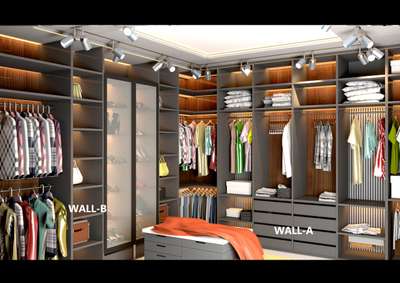 walking wardroab  3d view