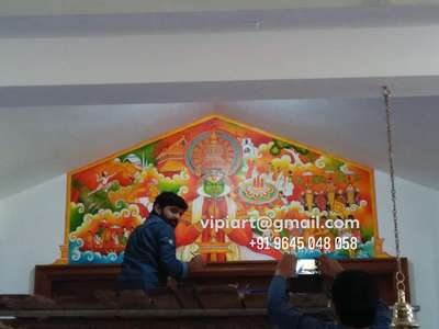 kadhakaly mural painting