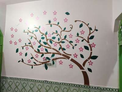 #3DHomepaint  #WallDesigns #walltreedegain