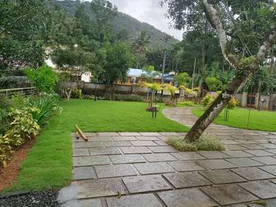 One of our completed landscape project @Thodupuzha #landscapingforhouses