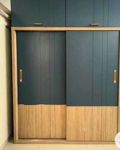 wardrobe with material