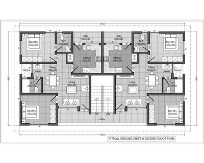 Apartment 2D Plan