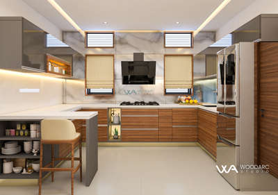 Proposed kitchen design
client: Mr. prince
location : Kollam