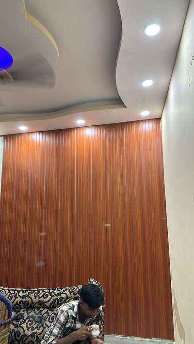 Led panel and wall panelling full flat #50LakhHouse  #latestdesign #LEDCeiling  #ledpanel #WALL_PANELLING