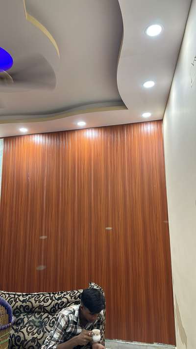 Led panel and wall panelling full flat #50LakhHouse  #latestdesign #LEDCeiling  #ledpanel #WALL_PANELLING