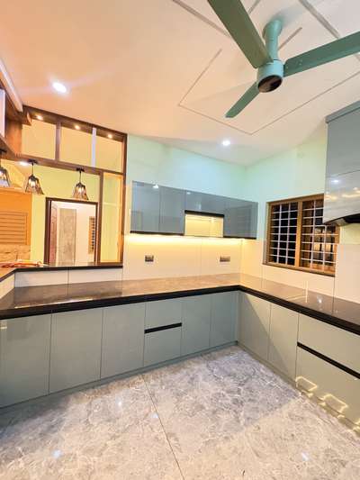 Completed interior work @ Kulathupuzha  #ModularKitchen  #LUXURY_INTERIOR  starting the work 2026March completed at 2026 April 28th