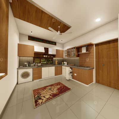 Modular kitchen 💫
Wooden theme
.
.
.
 #ClosedKitchen  #KitchenIdeas  #LargeKitchen  #KitchenCabinet  #simple  #HouseDesigns  #IndoorPlants  #FloorPlans  #budget  #pocket_friendly_packages  #packaged  #Architect  #3ddesigning  #3dvisualizer  #KitchenInterior
